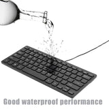 K-1000 USB Kablolu Mini Q Klavye Bilgisayar Laptop PC