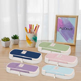 Kalem Kutusu Kırtasiye Seyahat Makyaj Çantası Masa Aksesuar Düzenleyici