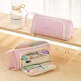 Kalem Kutusu Seyahat Kırtasiye Aksesuar Makyaj Çantası Masa Düzenleyici