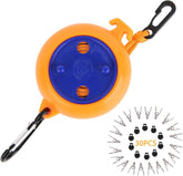 Kamp Karavan Çamasir İpi Askı 8 mt Çamaşırlık Eşya Taşıma Katlanır Mandallı Portatif