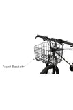 Katlanır Bisiklet Sepeti Ön Gidon Uyumlu Eşya Taşıma Sepet Askılı Metal