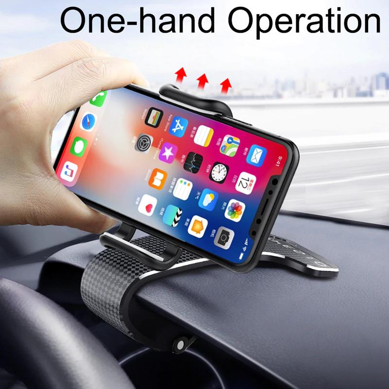 Kıskaçlı Gösterge Panel Üstü Numaratörlü Araç İçi Telefon Tutucu Kıskaçlı Gösterge Panel Üstü Numaratörlü Araç İçi Telefon Tutucu
