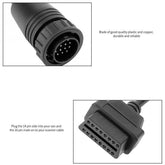 Mercedes Benz OBD2 Araç 14 Pin 16 Pine Çeviren Bağlantı Kablosu