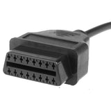 Mercedes Benz OBD2 Araç 38 Pin 16 Pine Çeviren Bağlantı Kablosu