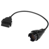 Mercedes Benz OBD2 Araç 38 Pin 16 Pine Çeviren Bağlantı Kablosu