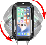 Motosiklet Bisiklet Su Geçirmez Telefon Tutucu Çanta Gidon Uyumlu