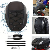 Motosiklet Çanta Su Geçirmez Fonksiyonlu Sırt Eşya Kask Çantası Heybe Büyük Kapasiteli 30L-40L