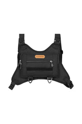 Motosiklet Kurye Motorcu Çantası Göğüs Yelek Çok Bölmeli Çanta Geniş Hacimli