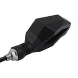 Motosiklet Sinyal LED Takımı Amerikan Park Modüllü Çift Renk 12V Drl Universal Mavi-Beyaz