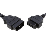 OBD2 16 Pin Araç Arıza Tespit Cihazı Uzatma Aparatı Kablosu