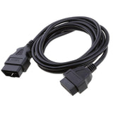 OBD2 16 Pin Araç Arıza Tespit Cihazı Uzatma Aparatı Kablosu