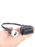 OBD2 Araç 3 Pin 16 Pine Çevirici Adaptör Bağlantı Kablosu