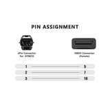 OBD2 ELM327 Arıza Tespit KYMCO 3 Pin to 16 pin Çevirici Kablo