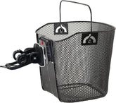 Ön Gidon Bağlantılı Bisiklet Sepeti Ön Arka Uyumlu Eşya Taşıma Sepet Askılı Metal