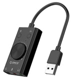 Orico SC2 USB Harici Ses Kartı Çift Kulaklık Girişli Ses Kontrol