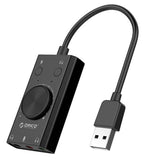 Orico SC2 USB Harici Ses Kartı Çift Kulaklık Girişli Ses Kontrol