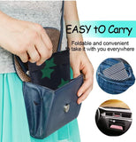 Pazar Market Kamp Plaj Mini 37x55 cm Cep Çantası Katlanır Pratik Alışveriş Çantası