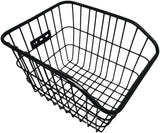 Reflektörlü Bisiklet Sepeti Ön Arka Uyumlu Eşya Taşıma Sepet Askılı Metal