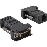 RJ45 to VGA Adaptör Çevirici Dönüştürücü Ek 30 Metre Uzatıcı Cat5/6