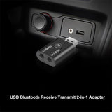 RX TX Bluetooth Dongle Araç Oto Müzik USB Ses Alıcısı Aux Kiti