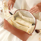 Seyahat Makyaj Kozmetik Çantası Taşınabilir Çanta Organizatörü Çok Fonksiyonlu