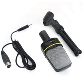 SF-920 Stüdyo PC Kayıt Mikrofonu Kondenserli Tripod Ayaklı