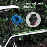 Şifreli Bisiklet Scooter Kilidi 5 Haneli Kod Şifreli Motosiklet Kiliti Pvc Paslanmaz