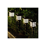 Solar Güneş Enerjili Sokak Lamba Tasarımlı Led Dekoratif Bahçe Lambası Aydınlatma