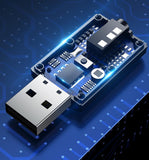 T7 Bluetooth USB 2 in 1 Müzik Alıcısı 3.5mm Aux Adaptör Araç Kiti