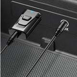T7 Bluetooth USB 2 in 1 Müzik Alıcısı 3.5mm Aux Adaptör Araç Kiti