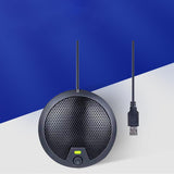 Taşınabilir USB Kablolu Tuşlu Konferans Mikrofonu Bilgisayar Uyumlu
