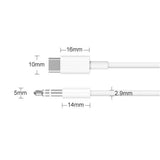 Type-C to Aux Kulaklık Çevirici Dönüştürücü 3.5 mm Jack Girişli