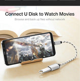 Type-C to Dişi USB 3.0 OTG Çevirici Dönüştürücü Hasır Kablo