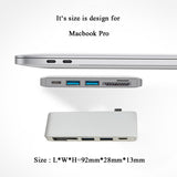 Type-C USB 3.0 Çoklayıcı Kart Okuyucu Çevirici Macbook BW3178