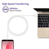 Type-C USB 5.A Süper Hızlı Type-C To USB Şarj Veri Kablosu