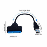 USB 3.0 Kablosu to SATA HDD SSD Harddisk Dönüştürücü Adaptör