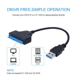 USB 3.0 Kablosu to SATA HDD SSD Harddisk Dönüştürücü Adaptör