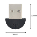 USB Girişli Mini Mikrofon Laptop PC Bilgisayar Ses Driver Adaptörü