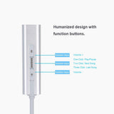 USB to Aux Kablolu 7.1 Harici Ses Kartı 2in 1 Mikrofon Kulaklık