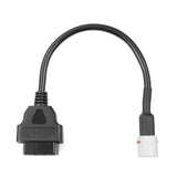 YAMAHA Motosiklet 4 Pin OBD2 Dönüştürücü Çevirici Kablosu