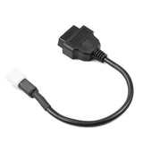YAMAHA Motosiklet 4 Pin OBD2 Dönüştürücü Çevirici Kablosu