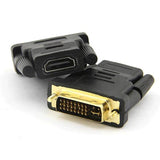 24+5 Erkek DVI to Dişi HDMI Adaptör Çevirici Dönüştürücü Aparat
