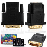 24+5 Erkek DVI to Dişi HDMI Adaptör Çevirici Dönüştürücü Aparat