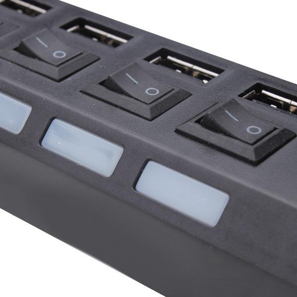 7 PORT High Speed Hızlı USB 2.0 Çoklayıcı Hub Çoğaltıcı