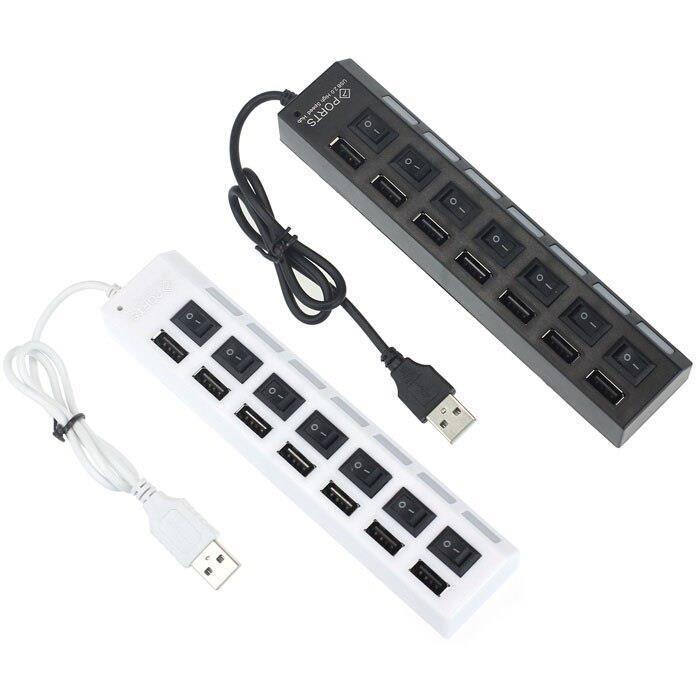 7 PORT High Speed Hızlı USB 2.0 Çoklayıcı Hub Çoğaltıcı