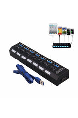 7 PORT Very Speed Hızlı USB 3.0 Çoğaltıcı Çoklayıcı Hub Switch