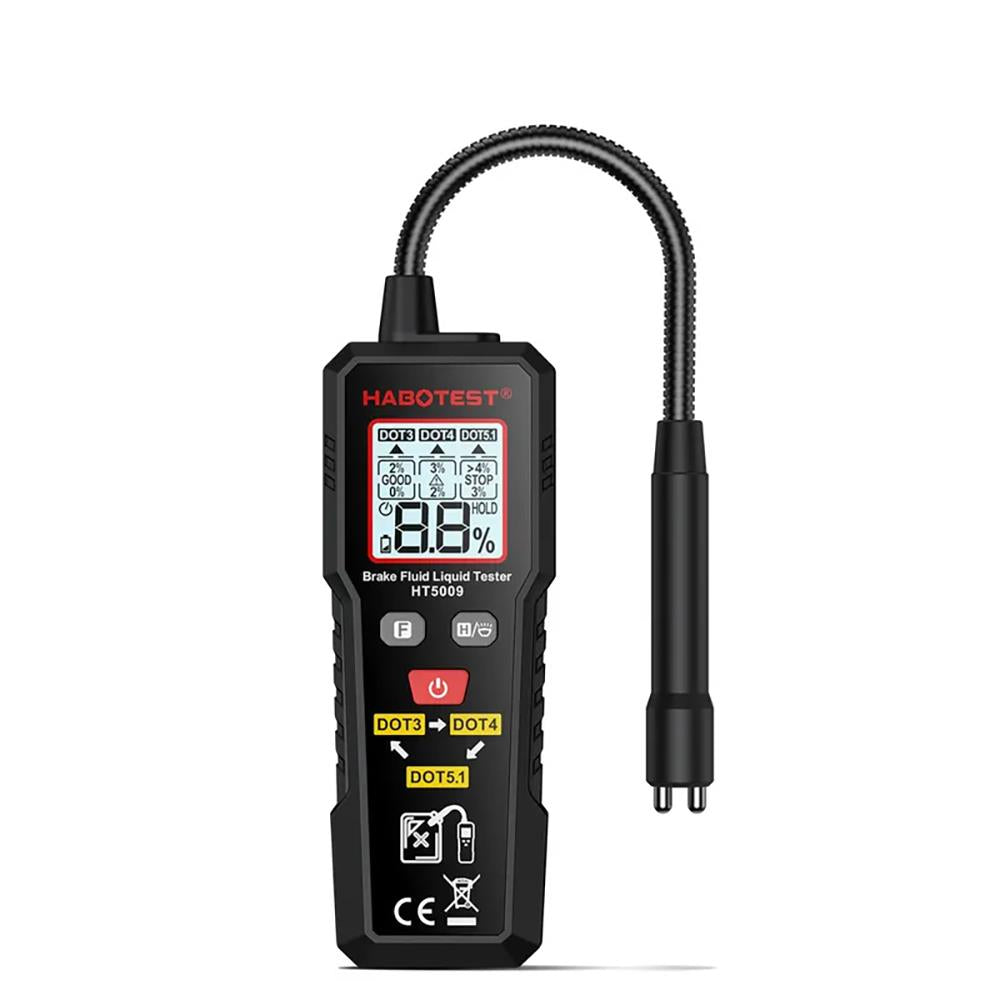 Araç Evrensel Fren Hidrolik Yağı Test Tespit Cihazı Habotest Dijital Sesli Uyarı Hold