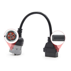 Deutsch Cummins J1708 6 16 Pin OBD2 Dönüştürücü Kablo Soketi