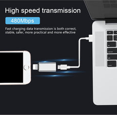 Dişi Type-C to Erkek iPhone Çevirici Şarj Dönüştürücü Adaptör