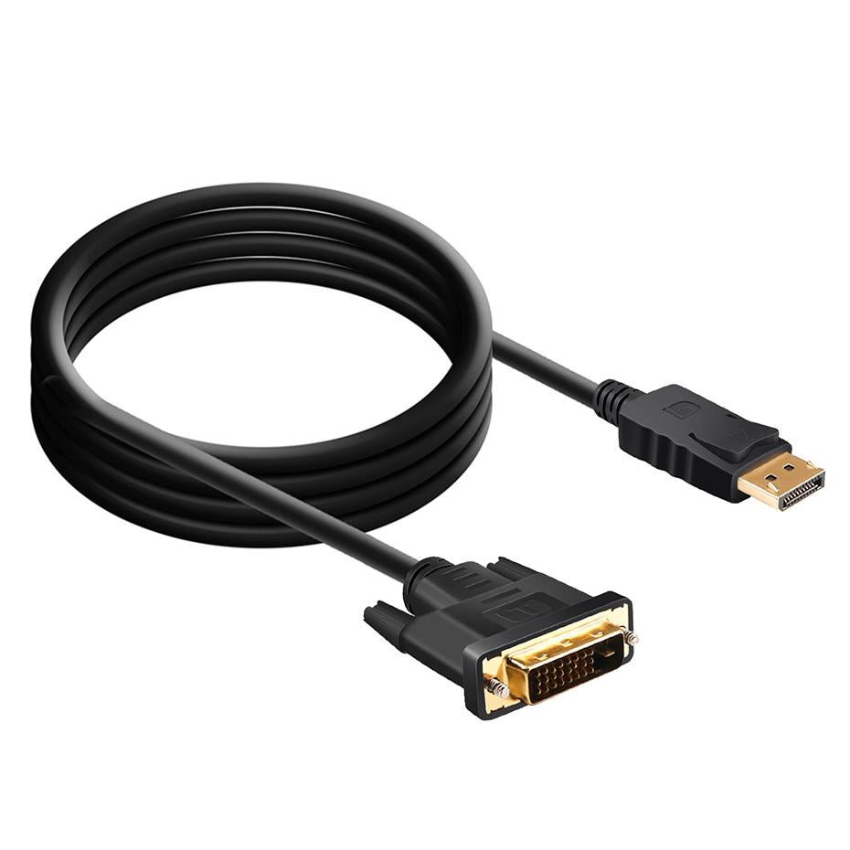 DVI Erkek 24+1 To Erkek DisplayPort Çevirici Dönüştürücü Kablo